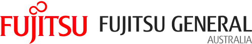 The logo of Fujitsu Australia, a supplier of Set Point Services.