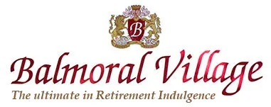 The logo of Balmoral Village, a business that Set Point Services has worked with.